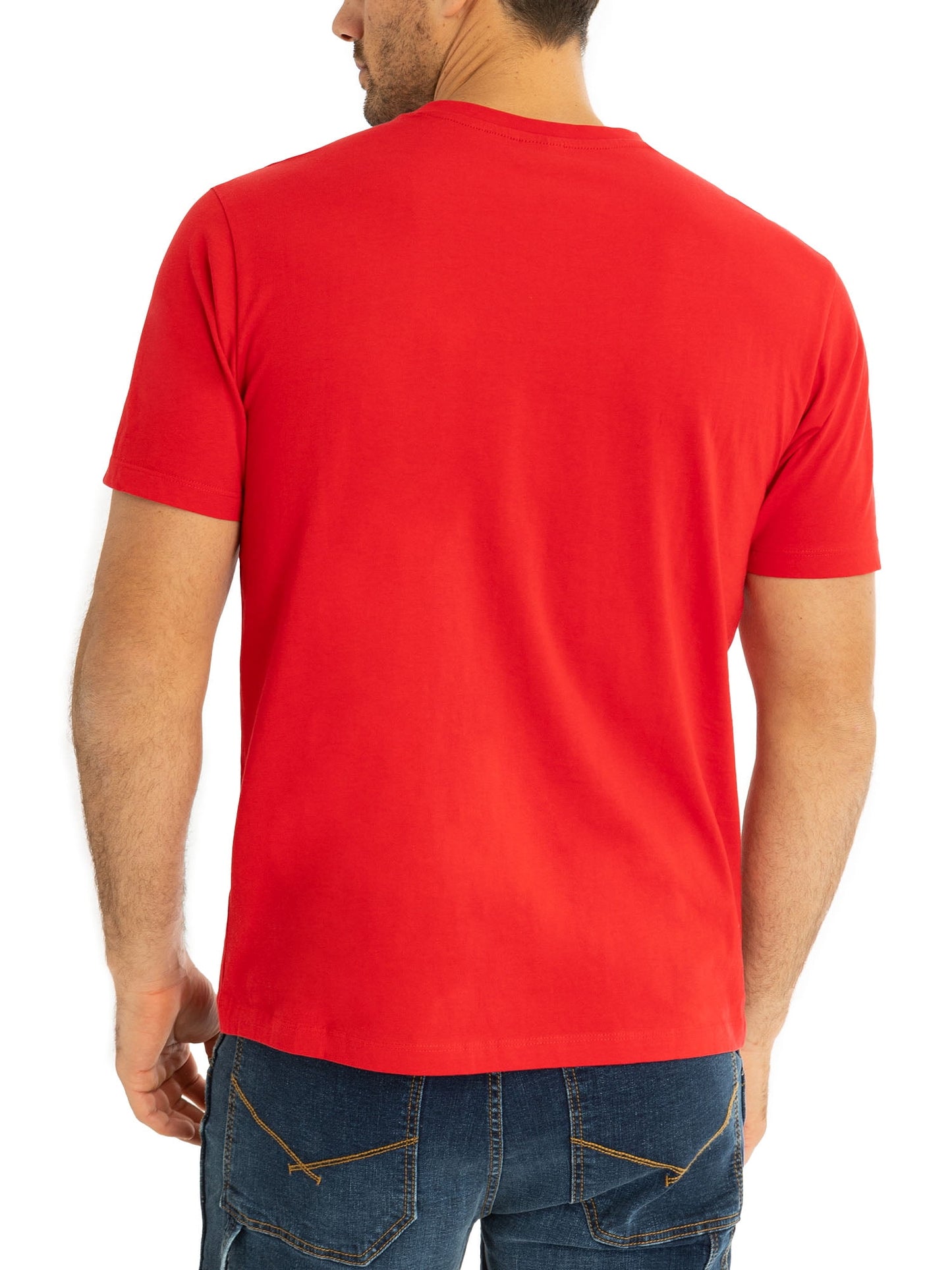 U.S. Polo Assn Camiseta de Manga Corta con Cuello en V para Hombre