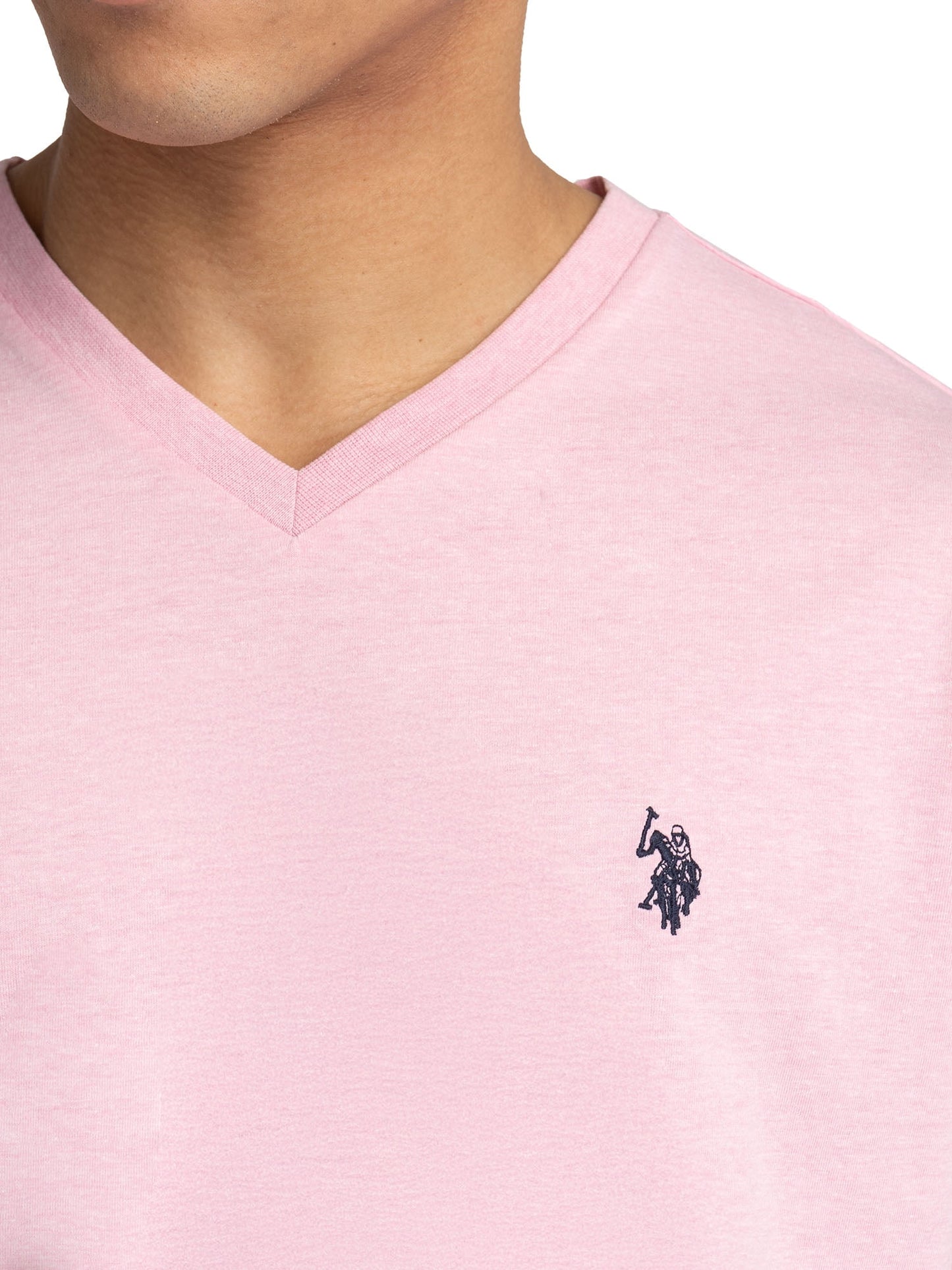 U.S. Polo Assn Camiseta de Manga Corta con Cuello en V para Hombre